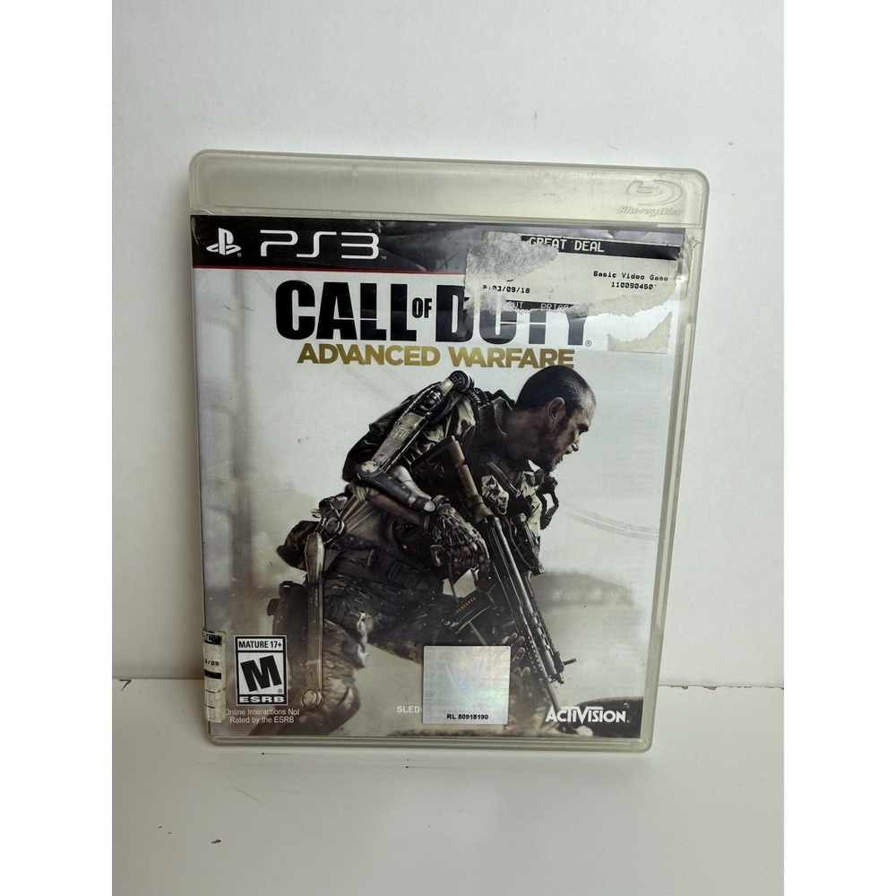 Call of Duty: Advanced Warfare PS3 Complete Tested Working Free Shipping